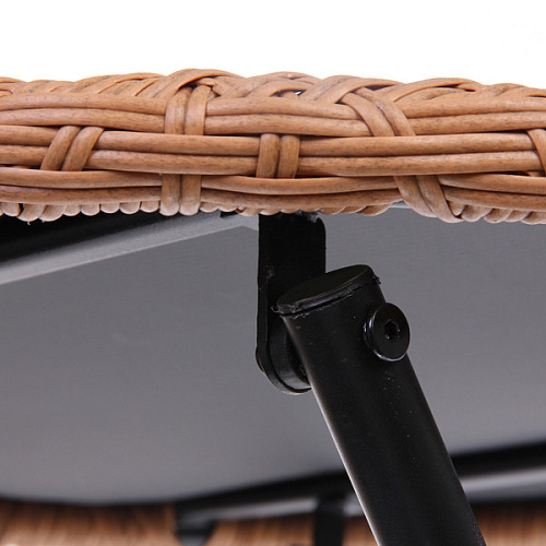 Набор садовой мебели складной Дачная симфония DS-R127 стол 6070 см, 2 стула 544685 см, бежевый_7