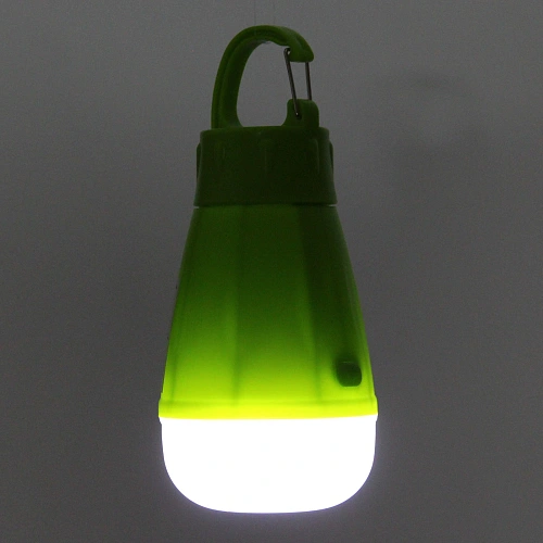 Фонарь туристический подвесной 3 режима, 3LED, 3AAA карабин 5688_4