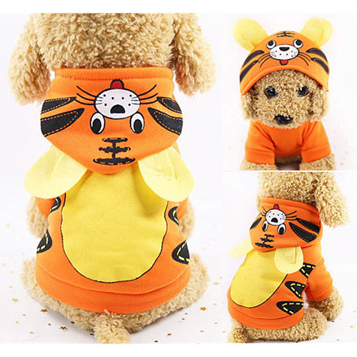 Кофта-толстовка для собаки Animal-Тигренок с капюшоном, размер XL (5040см) Ultramarine_9