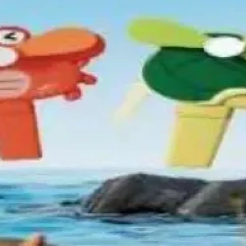 Вентилятор "Морские жители" 13*7 см