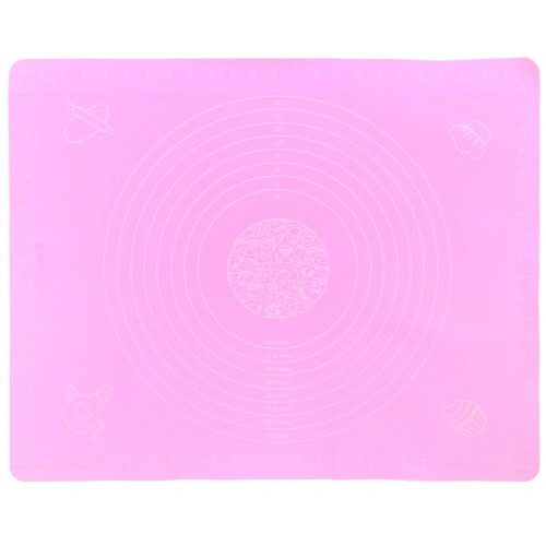 Коврик  для раскатки теста силиконовый с размерами 50*40см