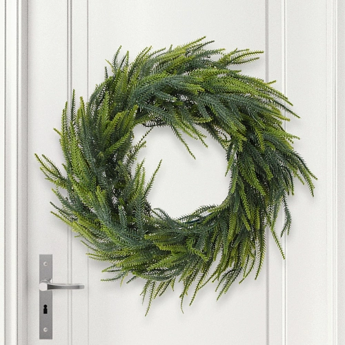 Венок хвойный "Лесной переполох", резина, d-50 см