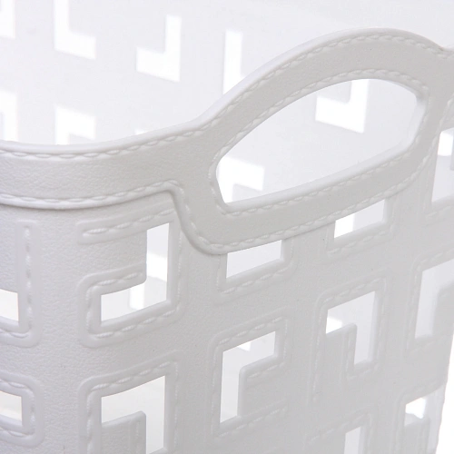 Корзина для хранения ЭНИГАРТ, цвет белый, 31,52019,6см (лейбл Селфи)_4