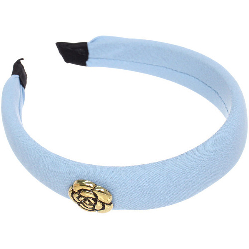 Ободок для волос МАРЦИПАН, кларис, ширина 2,5см, микс 6 цветов ( в пакете с подвесом)_3