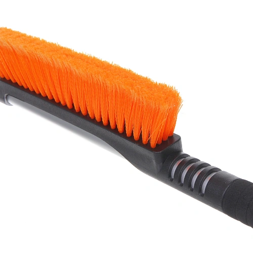 Щетка автомобильная, телескопическая WA-B302, 62-88 см, со скребком 11 см, оранжевый ворс_6