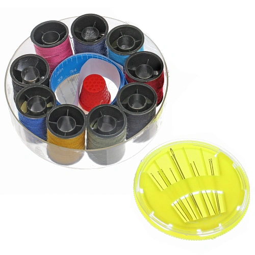 Швейный набор дорожный многофункциональный Favorite Hous , круглый, 12 предметов_8