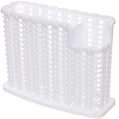 Подставка для столовых приборов пластиковая Косичка 18,5146см 3секции_5