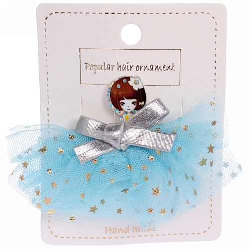 Зажим для волос Японка”, микс 6 цветов, 8,56,5см_4