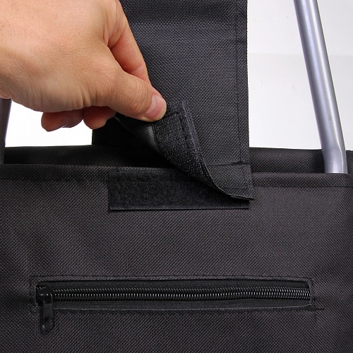 Тележка хозяйственная с сумкой (922733см, колеса 16см,грузоподъемность до 30 кг) геометрия DC318_6