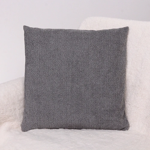 Чехол для декоративной подушки "ALMA", 43*43 см, цвет серый
