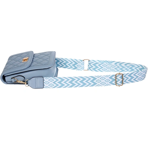 Сумка женская через плечо Шанти, цвет небесный, 196,5133,5см (лейбл Ultramarine)_12