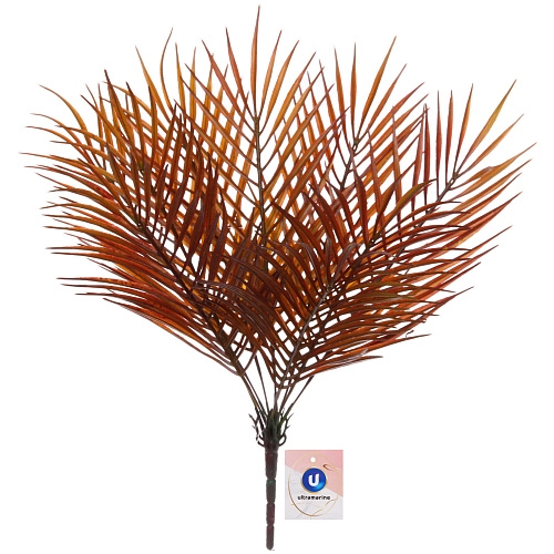 Искусственные цветы "Волшебная трава" 45см цвет коричневый