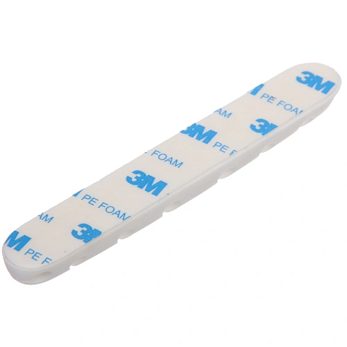 Держатель для проводов на липком слое ДОМАНИЯ, 8 портов, цвет белый, 13,52см ( упак ZIP пакет)_5