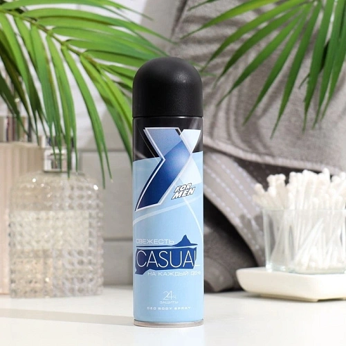 Дезодорант для тела мужской X-Style 145мл Casual (24)