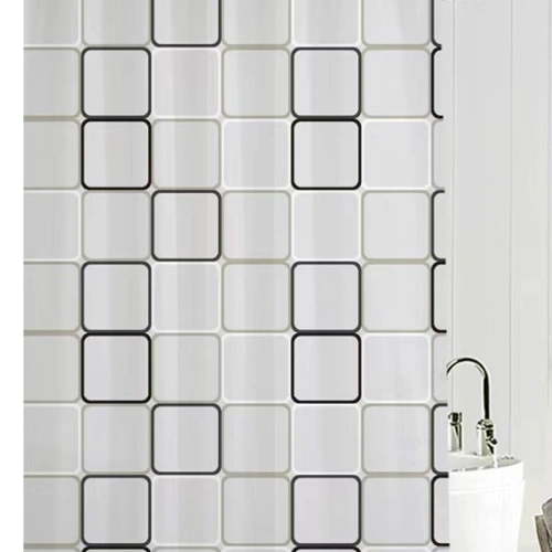 Штора для ванной EVA 180*180 "Селфи" Квадро H165-1