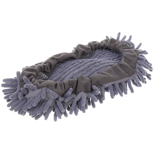 Швабра с насадкой из микрофибры, телескопическая ручка 77-120см силиконовое основание ZY5011_22