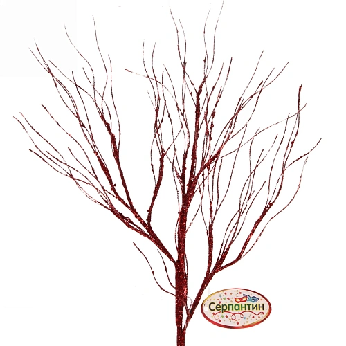 Ветка хвойная Нежность 77 см, Красный_3