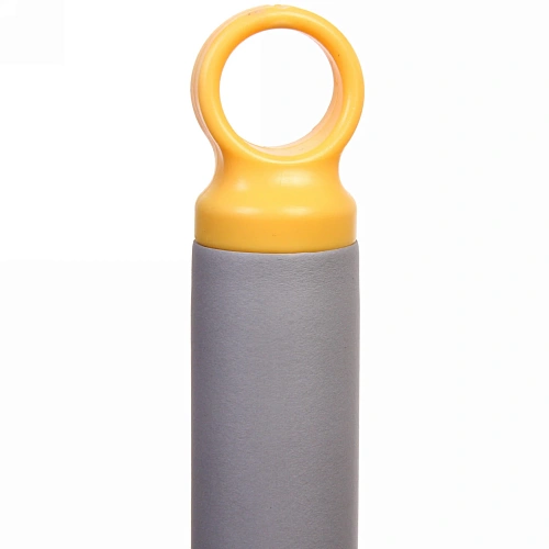 Швабра треугольная с отжимом, ручка 130 см цвет белый_9