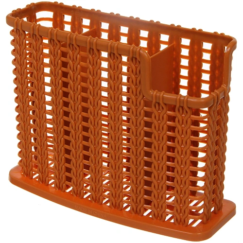 Подставка для столовых приборов пластиковая Косичка 18,5146см 3секции_7