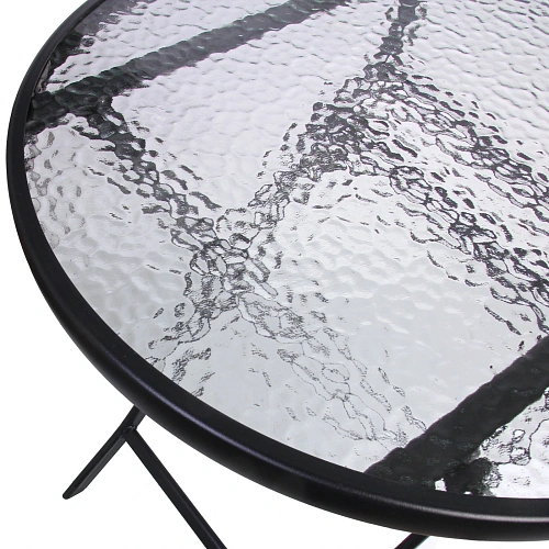 Стол складной круглый Дачная симфония DS-R60G, 6070 см, черный_6