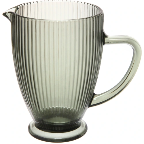 Кувшин стеклянный 1100мл "Глория" зеленый