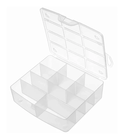 Органайзер для хранения мелочей прозрачный "Neptune", 17*16*5.2см