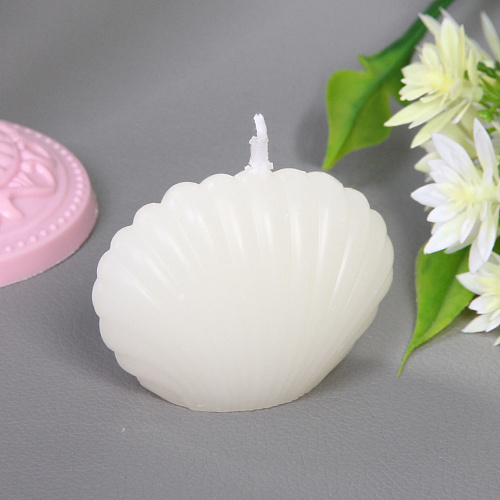 Свеча Морская ракушка 64,5, Белый_5