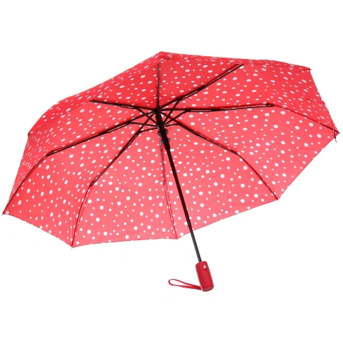 Зонт женский полуавтомат Капли дождя, микс 6 цветов, 8 спиц, d-100см, длина в слож виде 30см_24